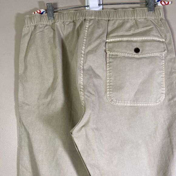 Outerknown Pants Drawstring Beige Men's Large Casual Hiking - Picture 8 of 16
